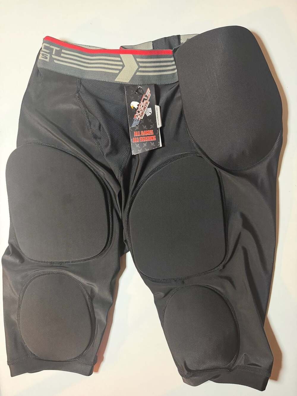Exxact Sports 7 Pad Football Girdle Size AL